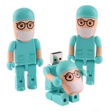 promotion 4GB 8GB 16GB 32GB 64GB Doctor Nurse dentist USB Flash Drives USB 2.0 Flash Memory Pen Drive Stick