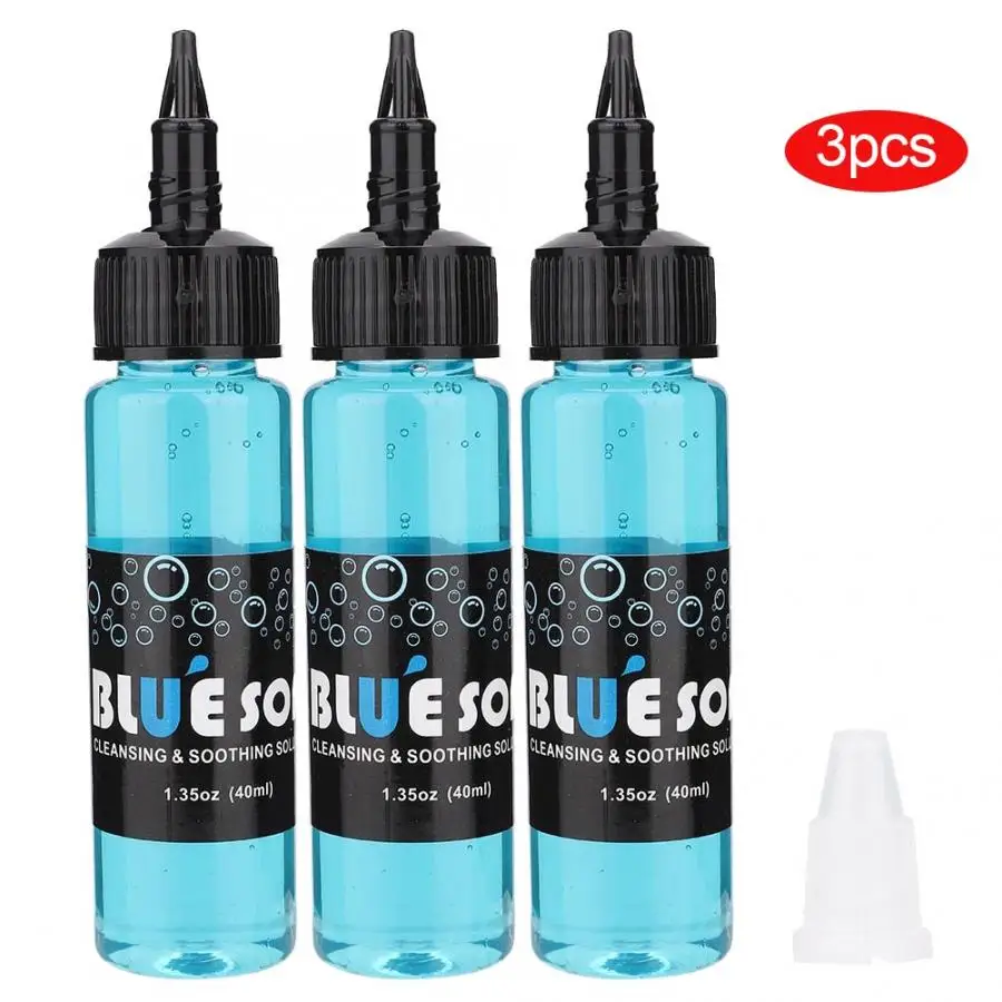 

For Tattooing High Enrichment Tattoo Cleansing Soothing Solution Liquid Soap 40ml / Bottle Tattoo Supplie