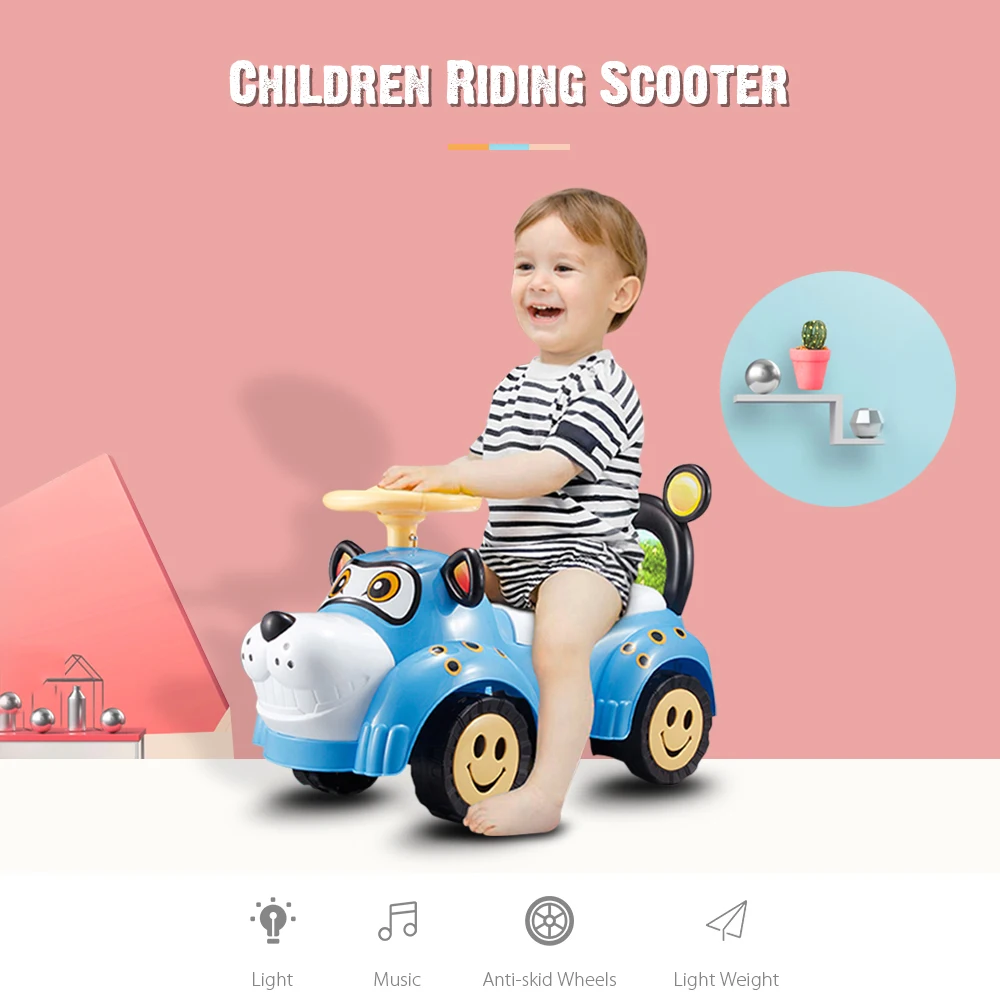 FENGDA FD - 6801 Children Riding Scooter with Light Music