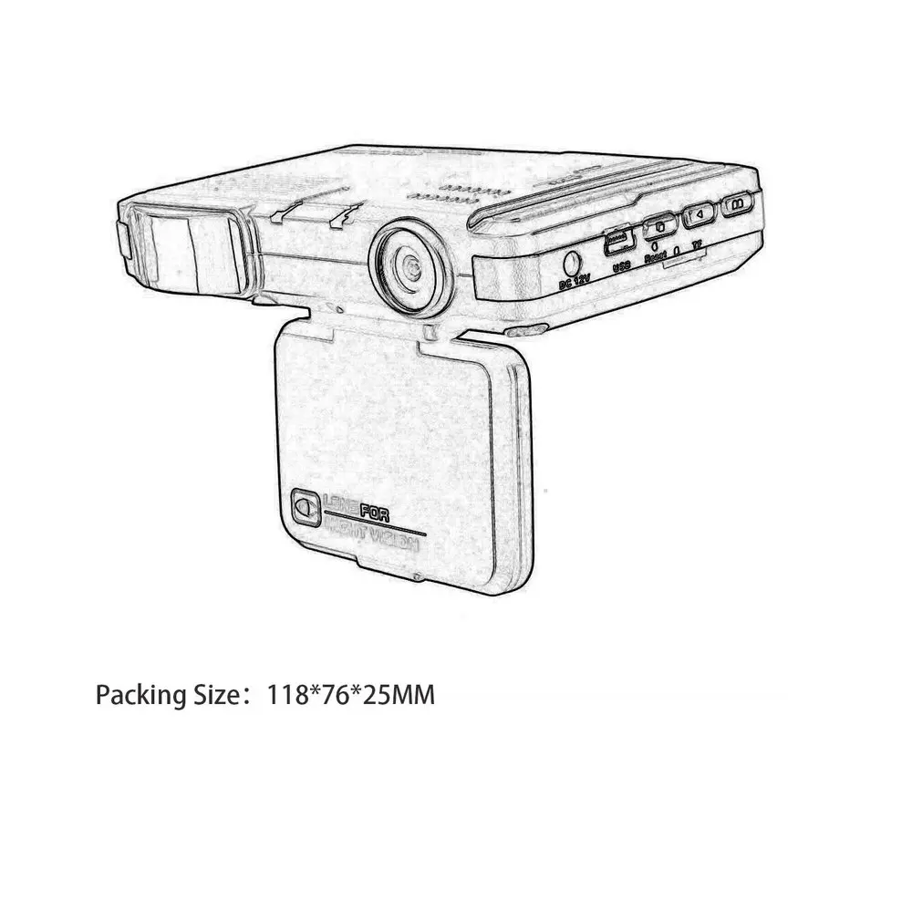 2 в 1 Автомобильный видеорегистратор радар видеорегистратор лазерный детектор скорости видео/gps Автомобильная камера запись