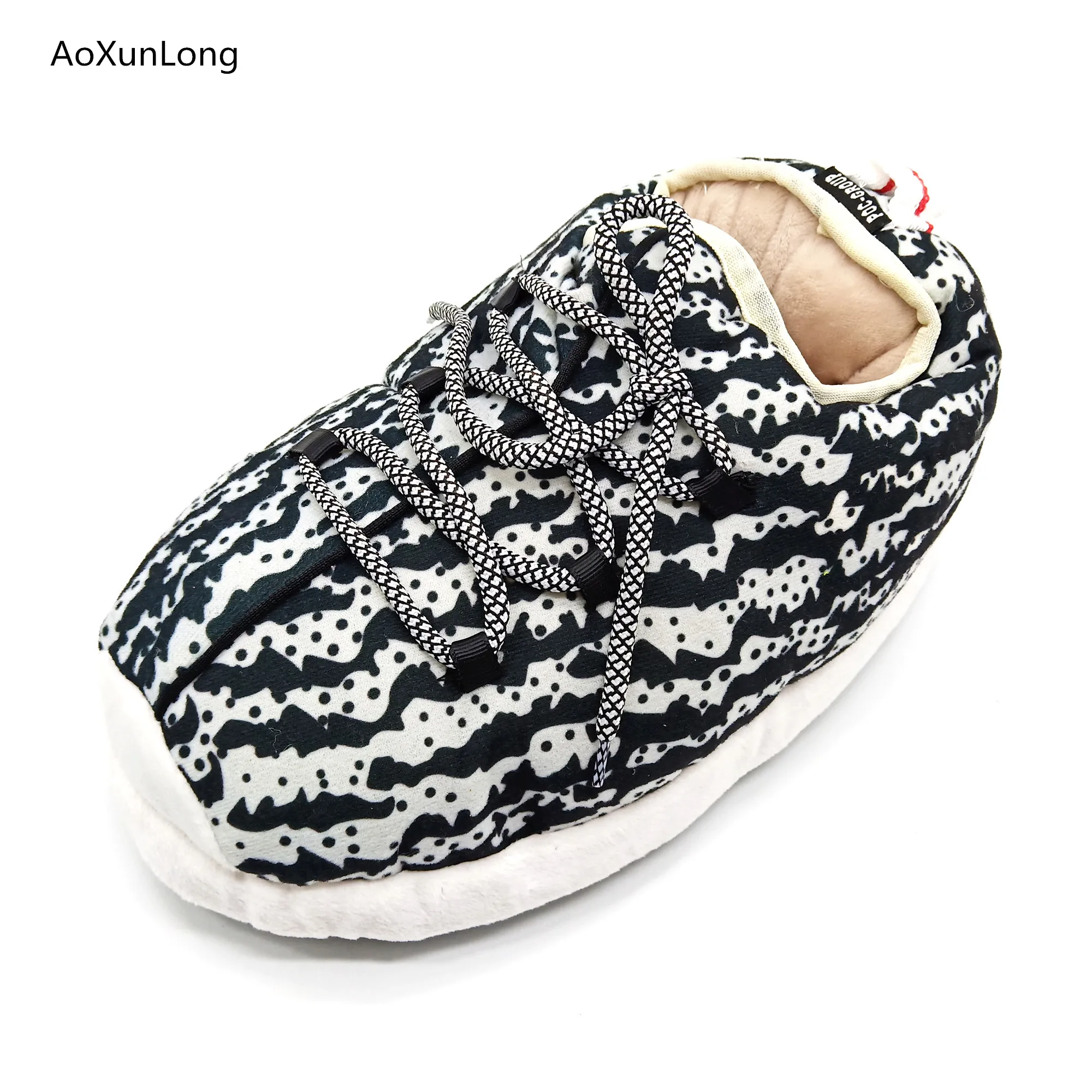 

Unisex Winter Cartoon Slippers Women Warm Home Slippers Fashion Devil Women Indoor Cotton Slippers EU 35-43 Universal Size Hot