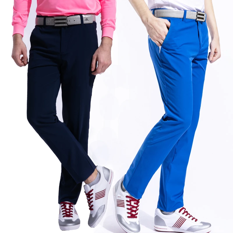 

2019 New Golf Pants Men Summer Sports Trousers Spring Korean Slim Long Pants Golf Clothing 6 Colors Men Golf Training Pants