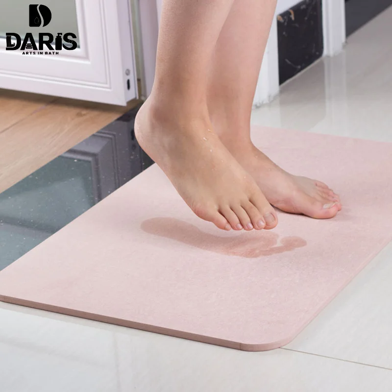 SDARISB التجفيف السريع امتصاص الماء دياتوميت حمام حصيرة أبواب الحمامات حصيرة ماصة السحرية مصمم حصيرة الحمام المنتجات