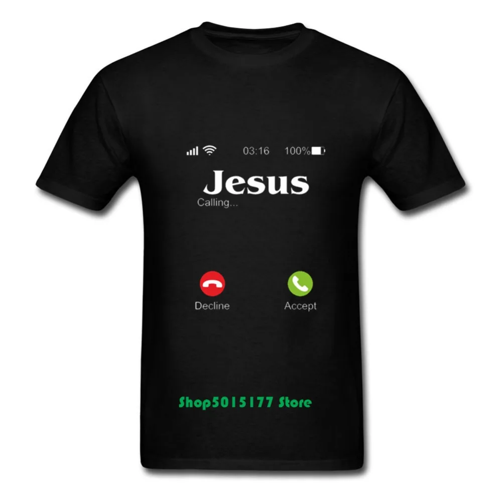 Новая футболка с надписью Jesus Is Call библейская вера христианская религия подарок