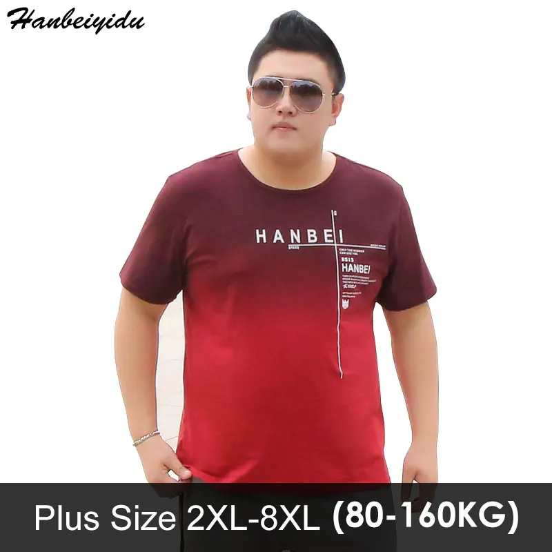 

2018 Summer Mens Fashion T Shirts Plus Size Gradient Print Funny Brand Clothing For Man's Short Sleeve T-Shirts Male Tops Tees