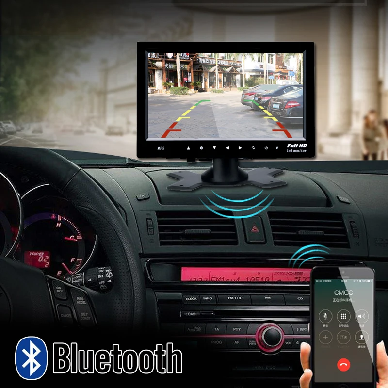 

Vehemo Car MP5 Player 7 Inch LCD Touch Screen Auto Car MP5 Video Player Bluetooth Radio Remote Control Support Rear View Camera