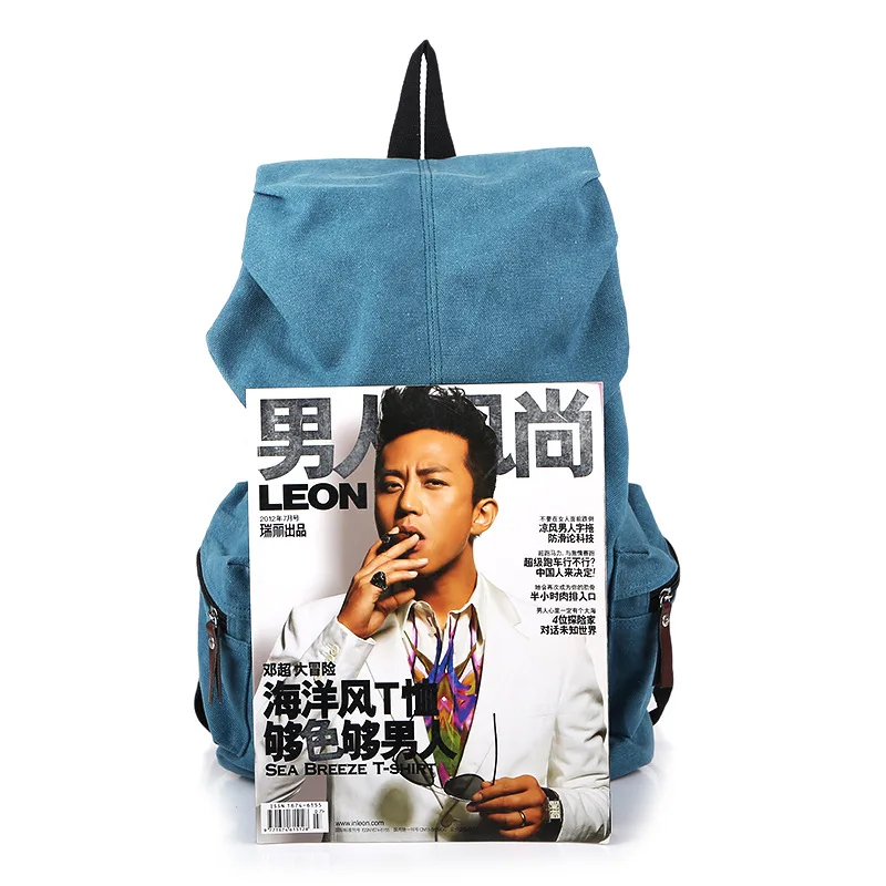 Холщовый рюкзак большой емкости на шнурке, рюкзак для путешествий, мужской рюкзак для ноутбука wo, мужской рюкзак, школьная сумка, рюкзак mochila hombre