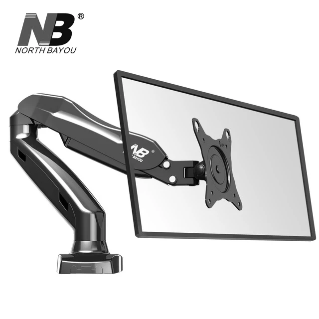 NB F80 Desktop17 27" LCD LED Monitor Holder Arm Gas Spring Full Motion