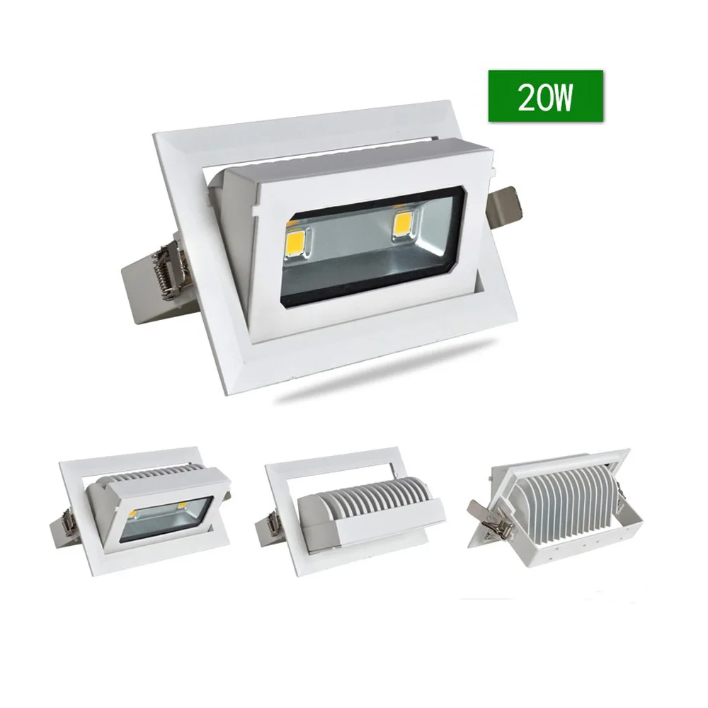 

Square Downlights LED Downlight 30W 40W 60W Downlight LED downlights Ceiling Lamp Recessed Down Lights