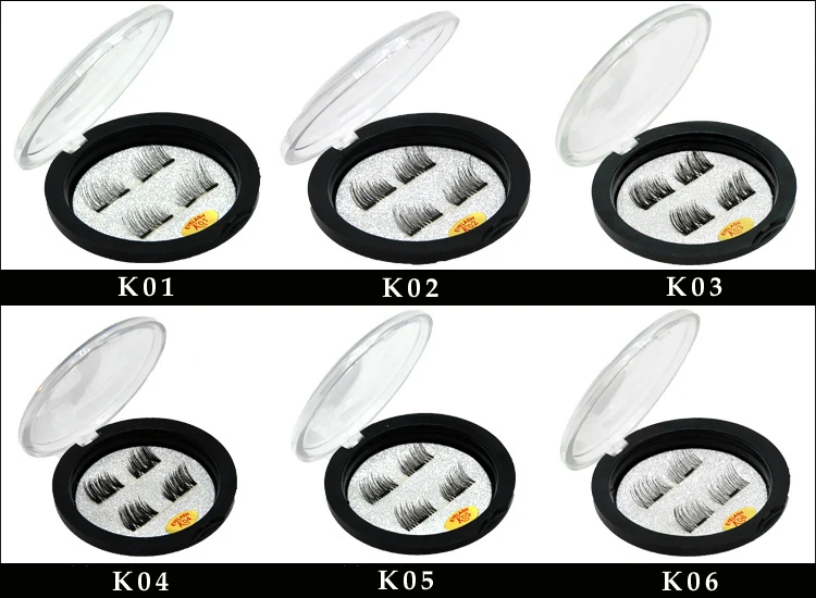 d22 Eye Lashes Magnetic Box 4pcs 3d Magnetic False Eyelashes Natural Eye Lashe Reusable Handwork False Lashes Japan Visofree 12 (1)