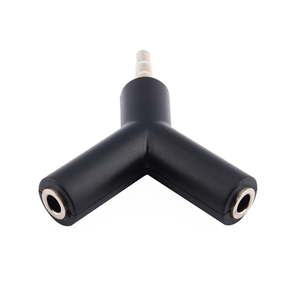 1pc Hot High Quality 2 Way Audio Splitter 3.5mm Stereo Audio Jack