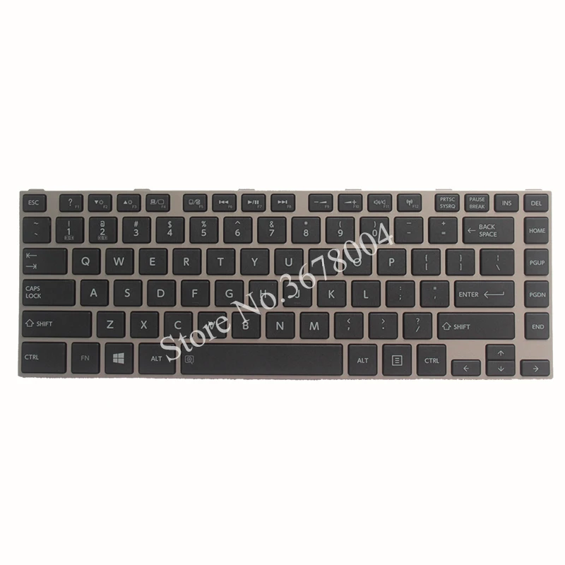Новая клавиатура для ноутбука США Toshiba Satellite M40 A M40T M45 черная с рамкой|laptop keyboard|for