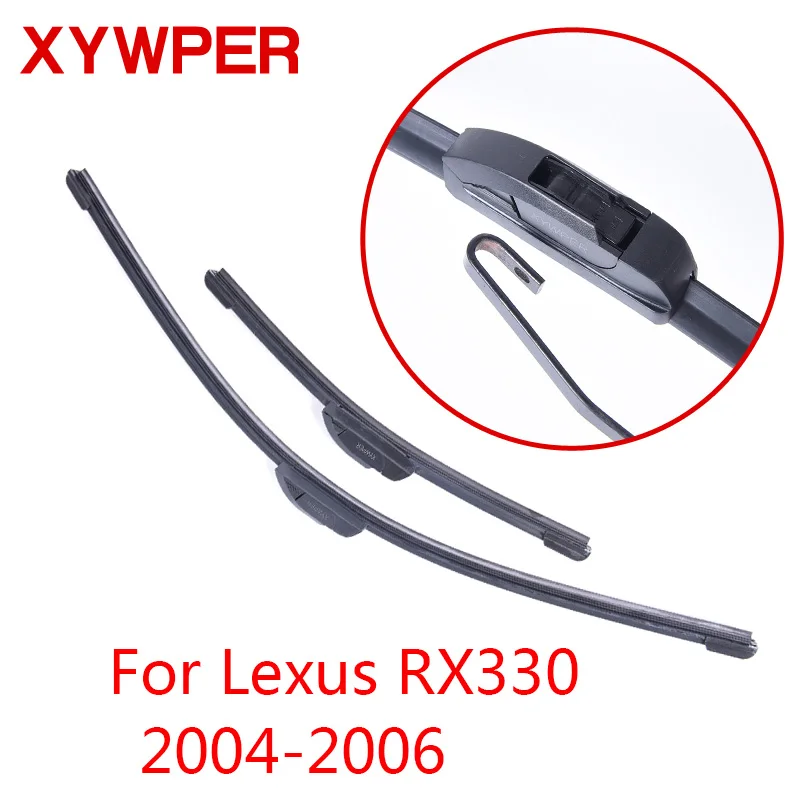 XYWPER щетки стеклоочистителя для Lexus RX330 2004 2005 2006 автомобильные аксессуары мягкие