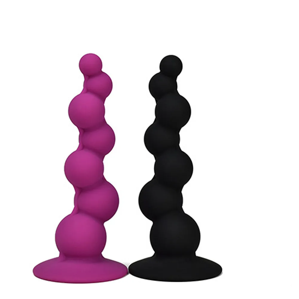 Anal Beads Sex Toys For Men Silicone Plug Stimulator G-spot Massager Erotic Couple waterproof #4N |