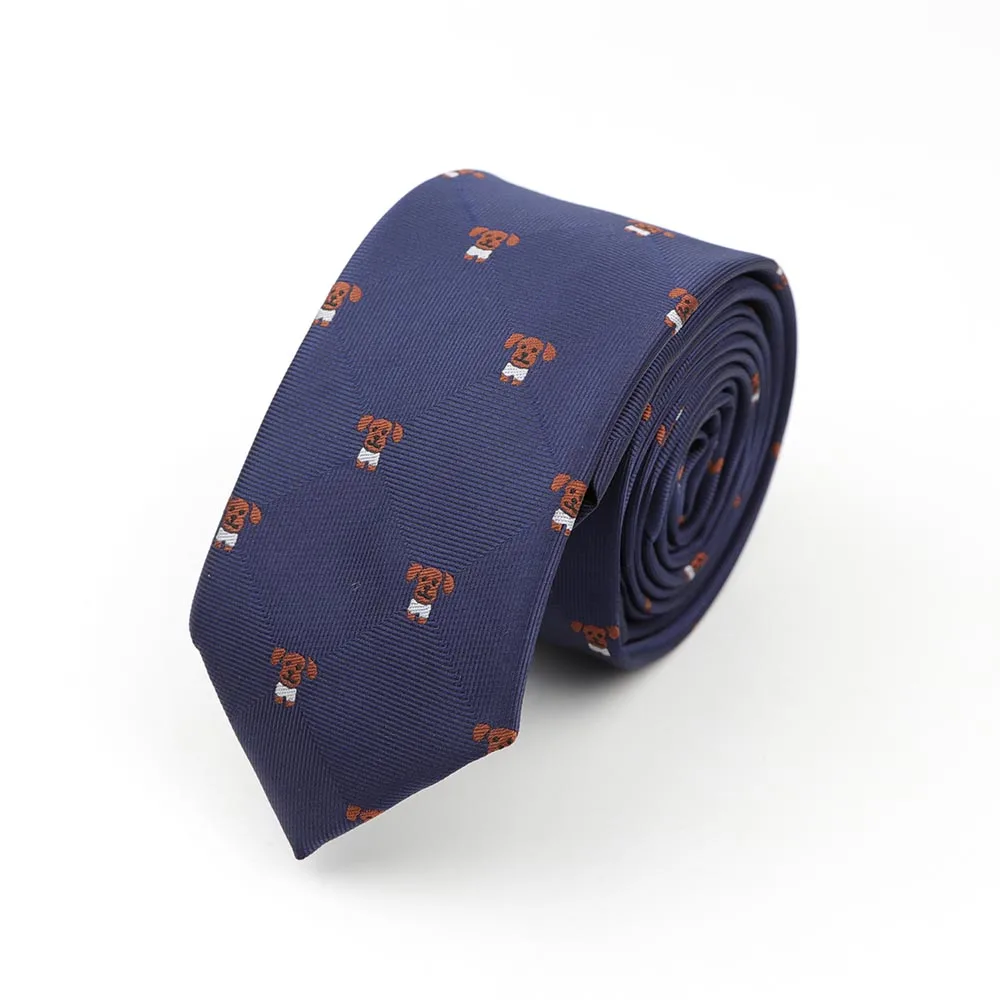 Новые строгие галстуки для мужчин деловые свадебные галстуки в полоску дизайнерские 6 см жаккард Аксессуары для галстуков повседневная одежда галстук - Цвет: 43