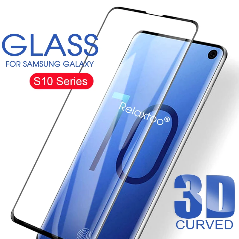 3D ясно из закаленного высокопрочного стекла Стекло для samsung Galaxy S10 плюс Экран