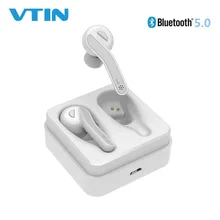 VTIN беспроводные TWS наушники Bluetooth 5,0 Hi-Fi стерео наушники Hands Free с микрофоном зарядная коробка поддержка голосового ассистента