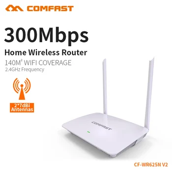 

Wireless WIFI Router WR625N-V2 English Version 300Mbps WiFi Repeater 2.4Gghz AP Smart System Control WiFi Wireless Routers