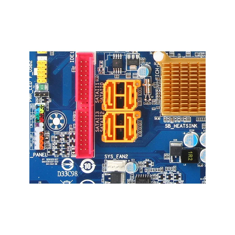 Оригинальная материнская плата Gigabyt LGA775 DDR2 для настольного компьютера системная