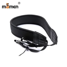 Mamen Universal Camera Strap Retro Dots Black Shoulder Belt Photo Neck Strap Elasticity Nylon Anti slip