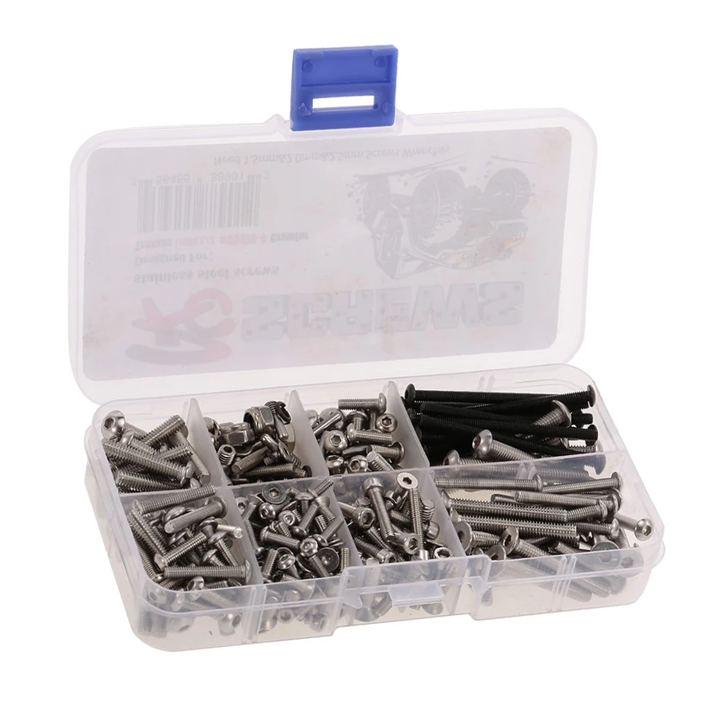 

350 in 1 Screw Kits Repair Tool for 1/7 Traxxas UDR RC Climbing Truck Model Replacement Parts