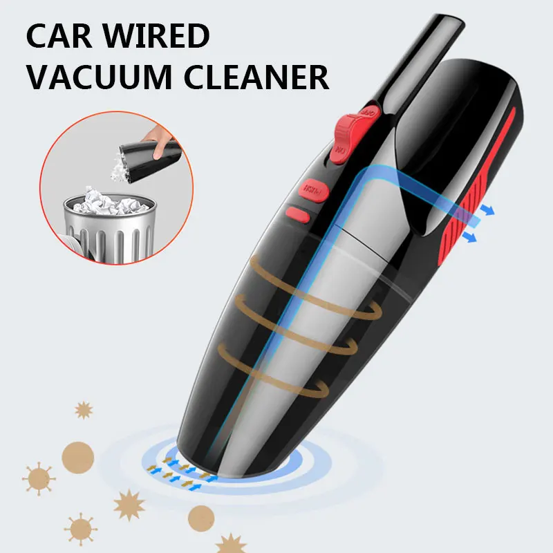

2019 Drop Shpping Wet/Dry Handheld Vacuum Cleaner Portable Durable Spare Filter Dual Use Dirt Vehicle for Power Cord