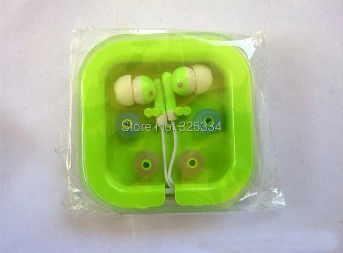 3.5 мм наушники-вкладыши для MP3 MP4 красочные наушники высокого качества и цена завода 200 шт