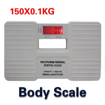 

Portable Electronic Digital Bathroom Precision Weight Body Scale 150KG
