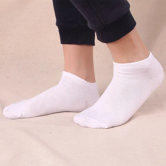 Buy 10Pairs Hot Sale Comfortable Men Fashion White