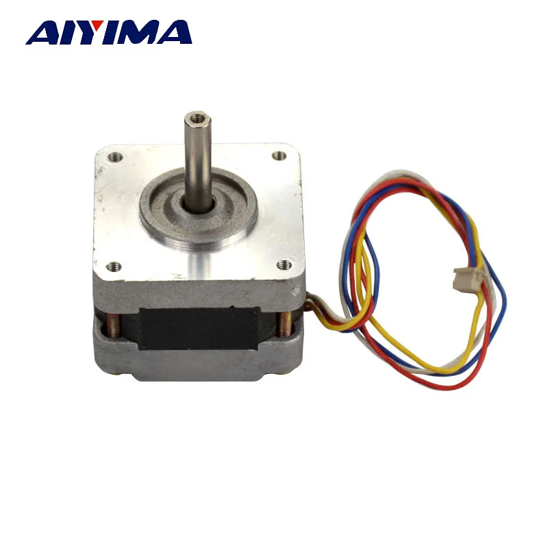 

YIMAKER 1pcs Stepper Motors 1A5.1V39 2 Phase 4 Wire 1.8 Degree Two Phase Four Wire Micro Step Motor Second Hand Moteur