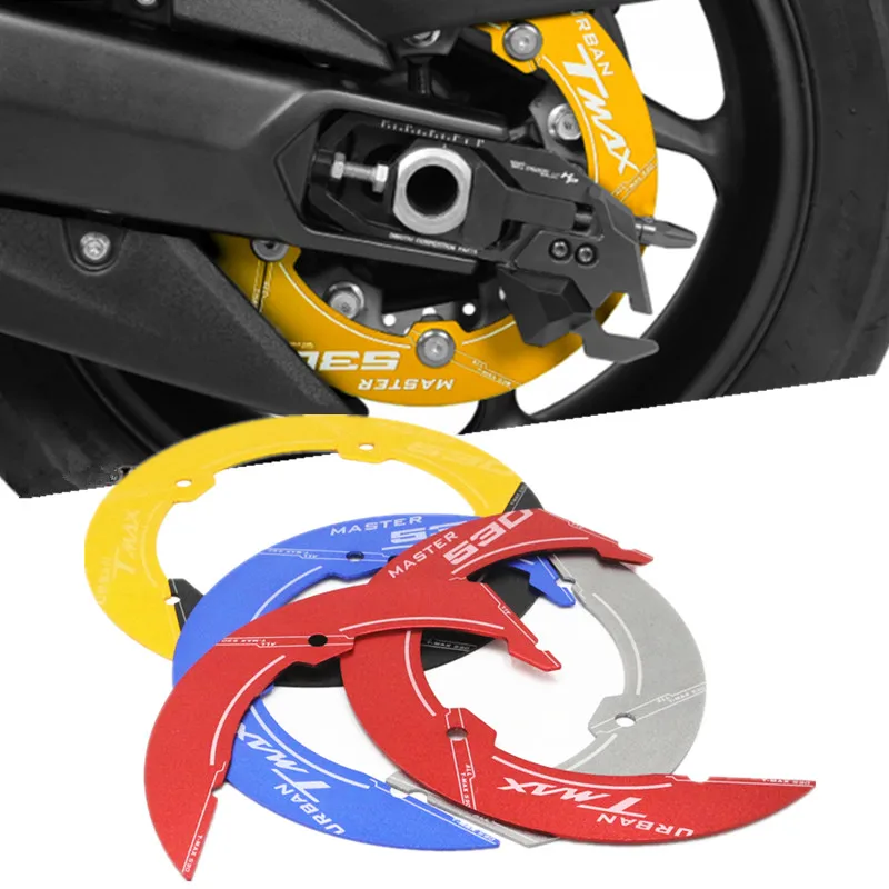 

Motorcycle accessories Transmission Belt Pulley Adornment Cover Wheel Cover For Yamaha T-MAX 530 2017 2018 2019 TMAX530 SX DX