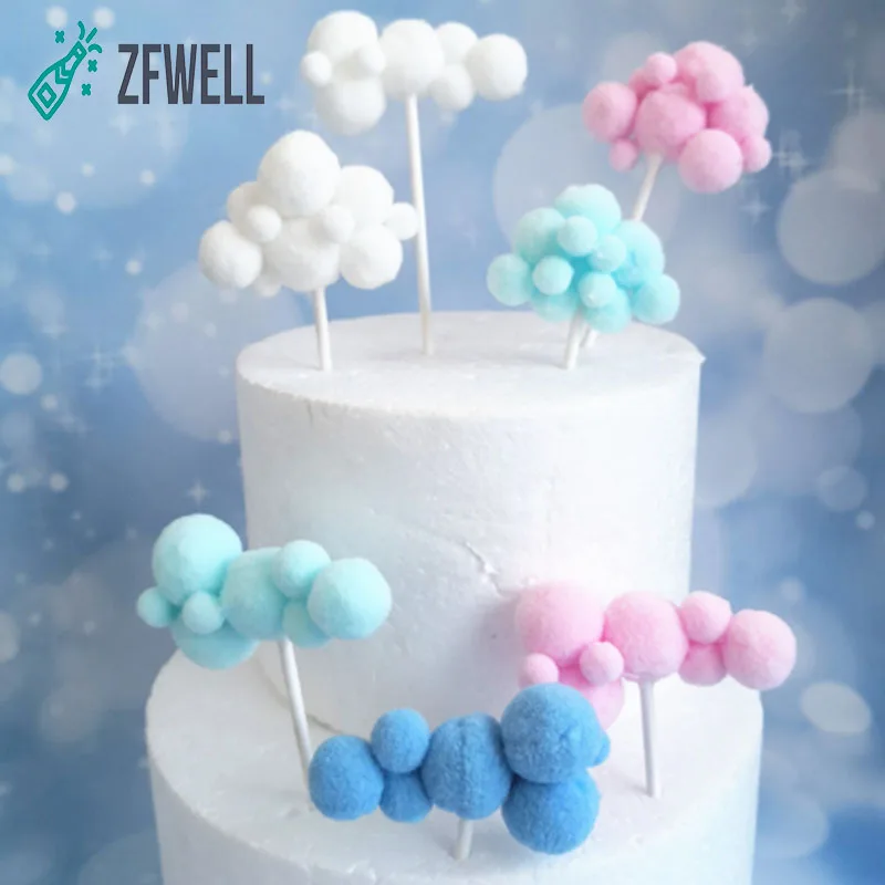 ZFWELL1pz/Лот разноцветное облако длинное короткое на День святого Валентина вставка