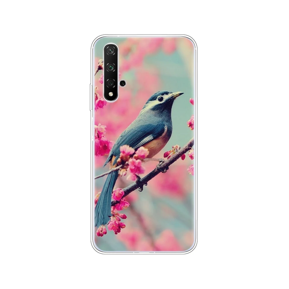 Case On Honor 20 Case Silicon Back Cover Phone Case For Huawei Honor 20 Pro Lite Honor20 YAL-L21 YAL-L41 Luxury Cartoon - Цвет: 11064