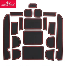 Smabee ворота слот площадку для Nissan Navara D40 4DR 2008-2012 Межкомнатная дверь pad/чашки без маты 18 шт. красный/синий/белый