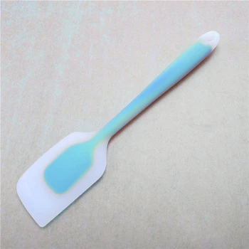 

Hot sale Baking Tools For c akes Double Silicone Spatula Spoon Cookie Spatulas Pastry Scraper Mixer Buttter Ice Cream Scoop