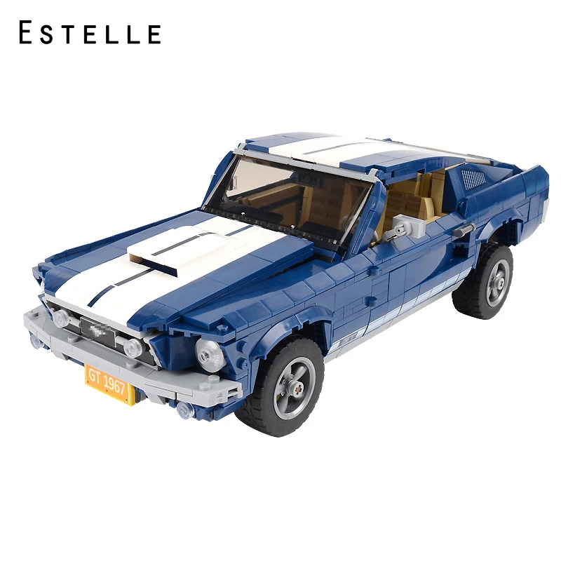

1648pcs Ford Mustang Racing Technology Series Model Building Blocks For Children Toys Compatible Legoings Technic Creator Bricks