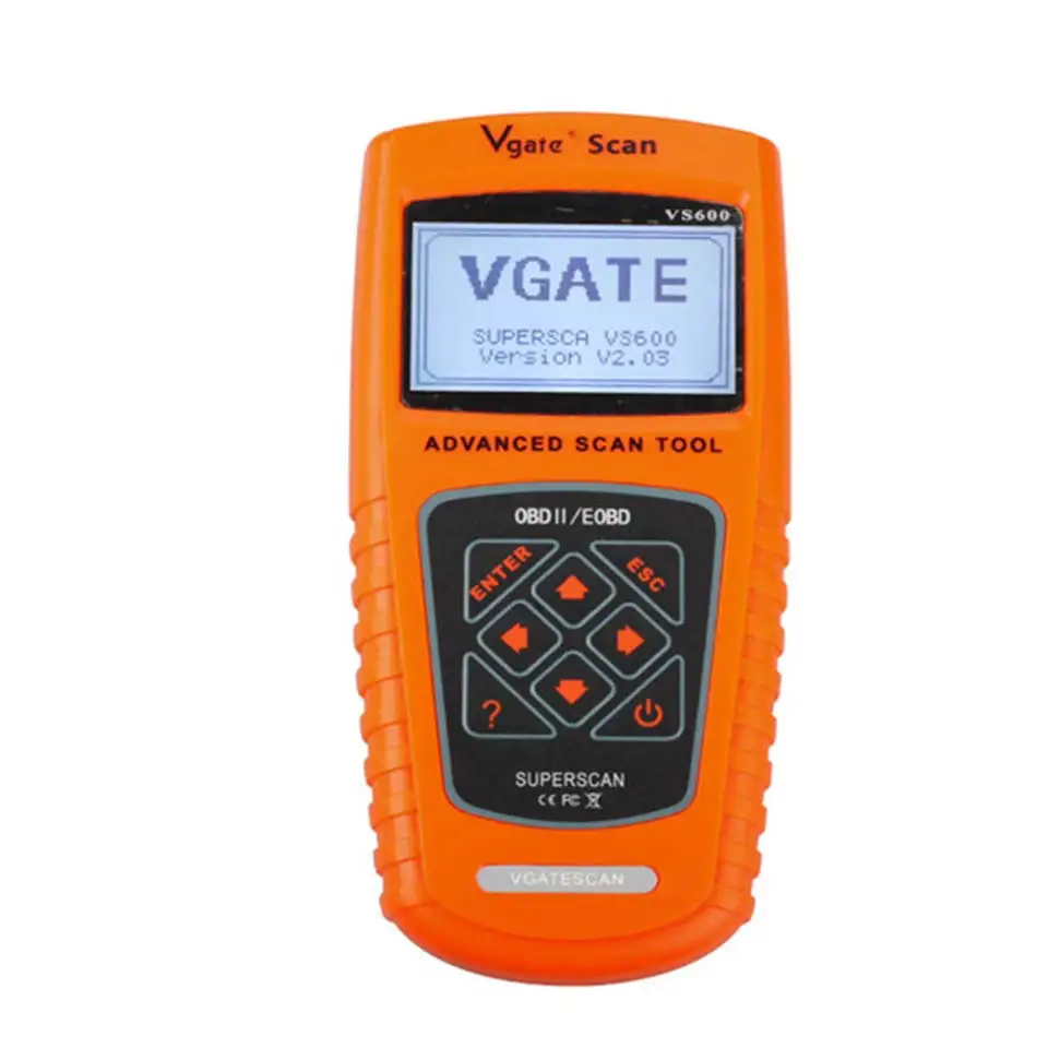 Vgate VS600 OBD2 автомобильный диагностический сканер EOBD OBDII VS 600 инструмент OBD 2