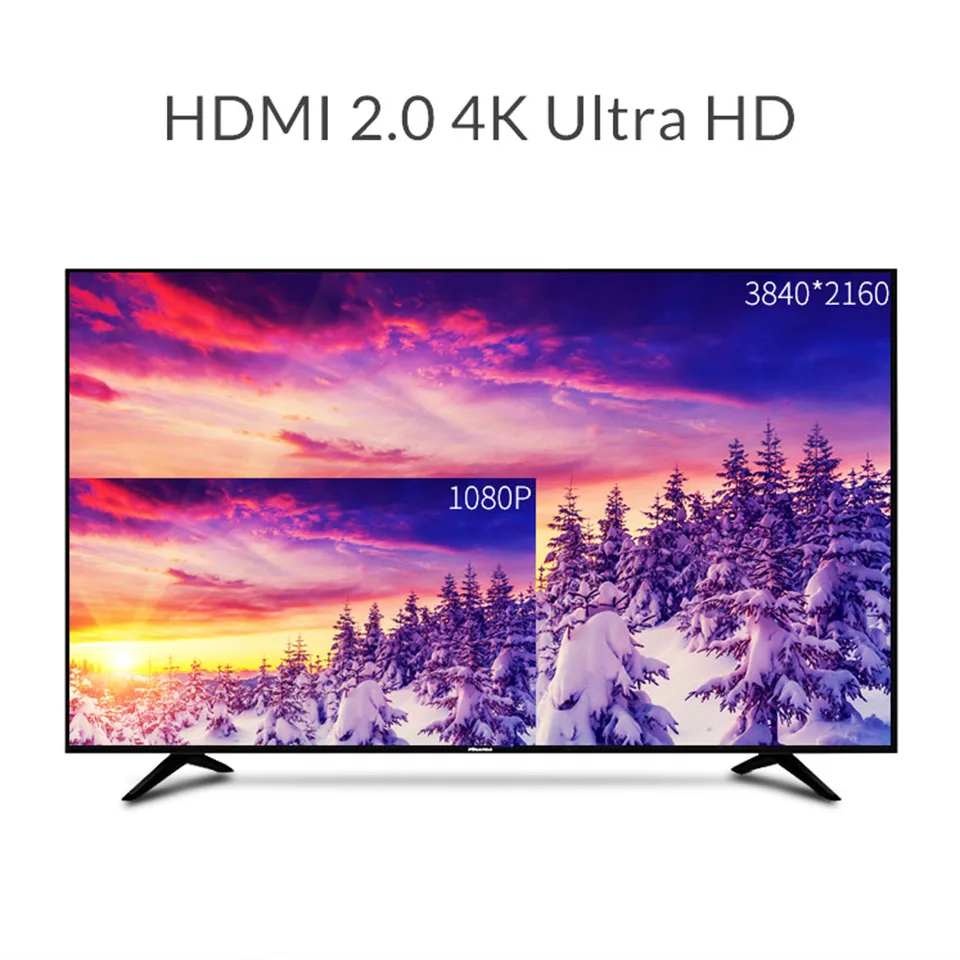 Разветвитель Unnlink HD mi 1X8 HD mi 2,0 UHD 4 k@ 60HZ 4:4:4 HDCP 2,2 HDR 1 в 8 для Светодиодный HDTV mi box ps4pro xbox one s/x Проектор