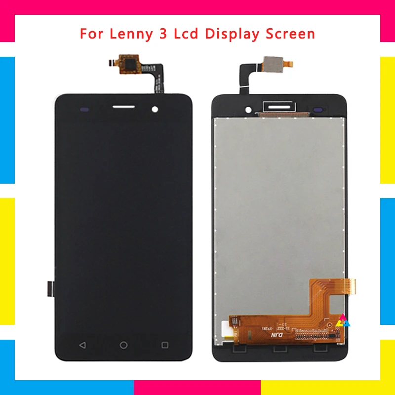 

5Pcs/lot Replacement LCD Display Screen With Touch Screen Digitizer Assembly For WIKO lenny 3