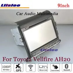 Liislee для Toyota Vellfire AH20 стерео Android Радио DVD плеер 3G Wi-Fi BT gps географические карты навигации 1080 P системы оригинальный дизайн NAVI