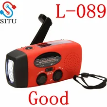 На месте AM/FM/ВБ Солнечная радио чрезвычайная Солнечный рукоятки мощный 3 Светодиодный фонарь электрический фонарик Динамо яркий освещение лампы