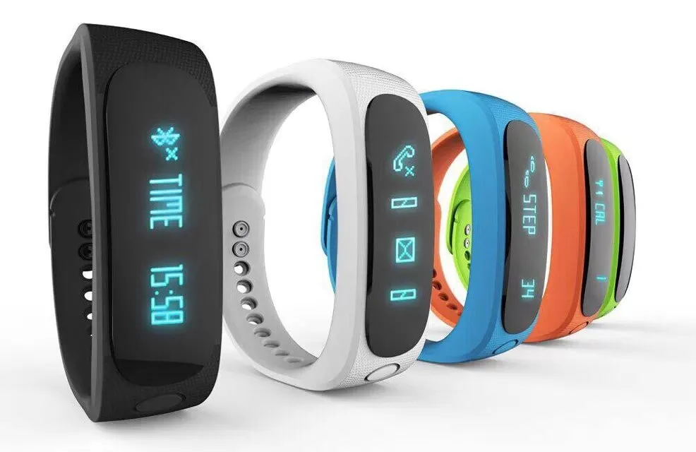 bluetooth wrist watch with incoming call indicator