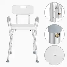 Высокий полиэтилен съемный стул для душа беременных пожилых людей уход за инвалидностью 1,2 мм полиэтилен помощь стул