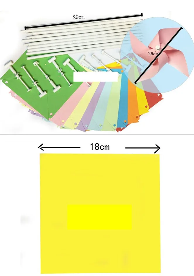 10 шт./лот, 10 цветов DIY бумаги ветряная мельница весна игрушки Семья весело детский сад искусств и ремесел раннего обучения Развивающие игрушки OEM