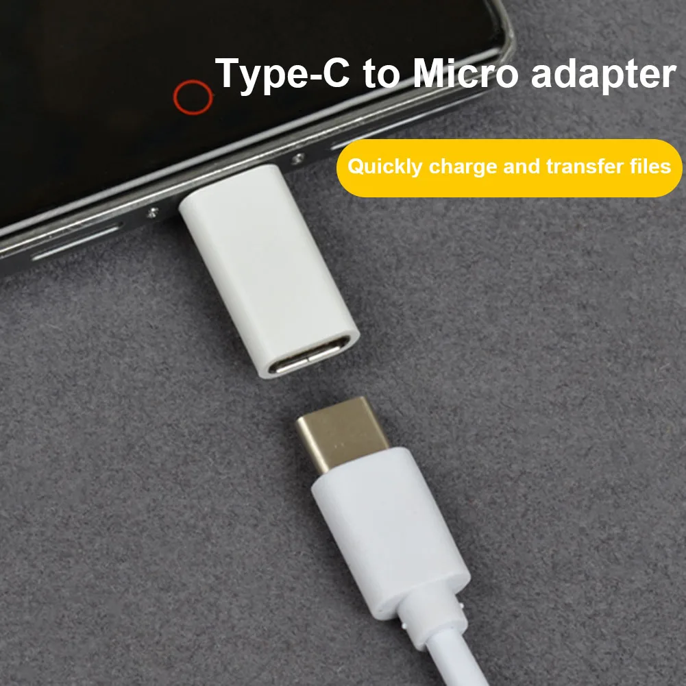 Мини-usb 3,1 type C Женский к Micro USB Мужской адаптер для зарядного устройства для Macbook Oneplus 2 GDeals