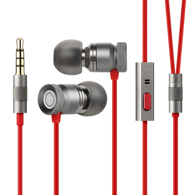 GGMM Nightingale Earphone for Phone Headset In Ear Metal Earphone with Mic Bass Stereo Wired Earphone Gaming Earbuds Headset