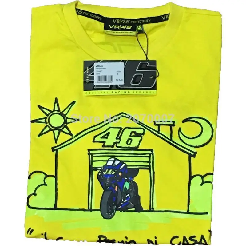 Велоспорт KODASKIN Бесплатная Доставка 100% Полиэстер MOTOGP Футболка Luna Росси VR 46 Летом