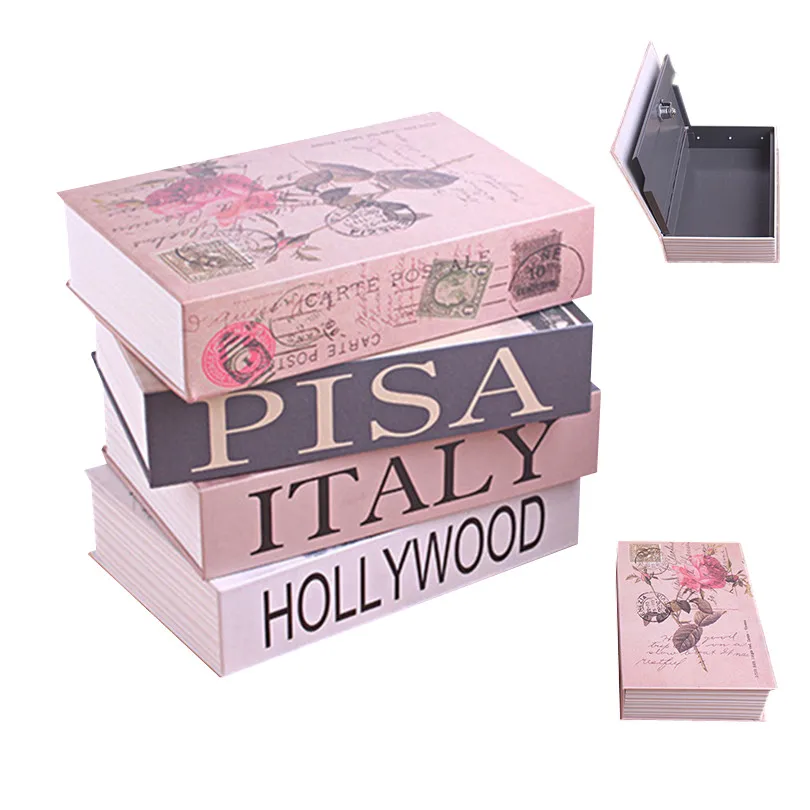 

Dictionary Secret Book Secret Security Money Hidden Safe Lock Piggy Bank Money Saving Box With Password Lock/Key Lock StorageBox