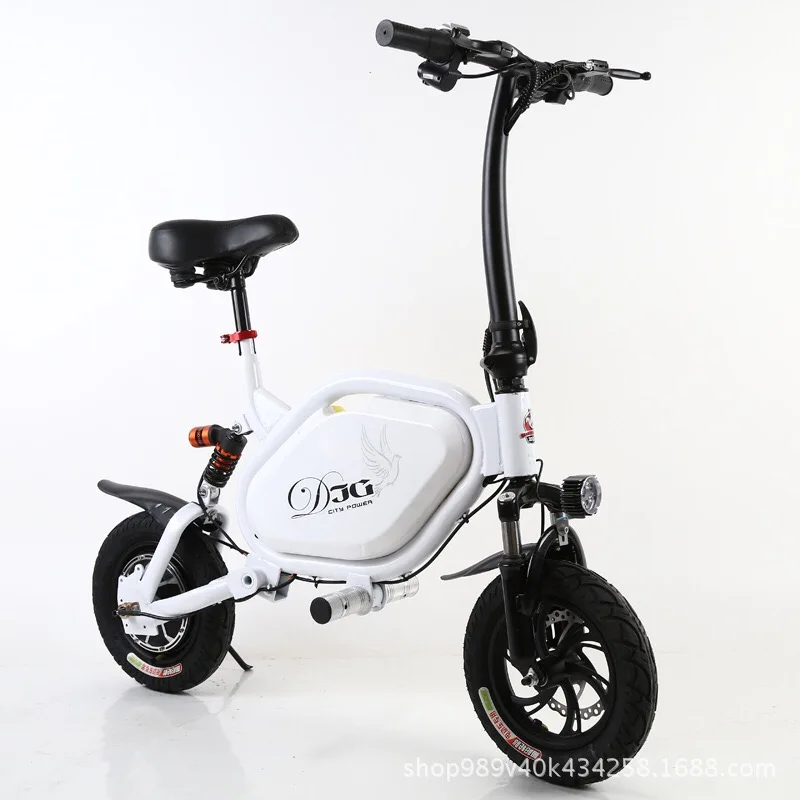 Discount Adults Folding New Bicycle 100W 48V 20AH Lithium battery  Folding Mini 2 wheels Electric Scooter 1