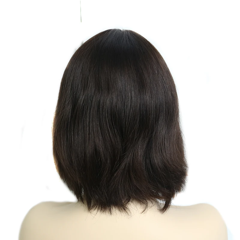 Dolago Кошерный еврейский парик натуральные волосы человеческие волосы девственные волосы шелковая основа натуральный 130% плотность Dolago